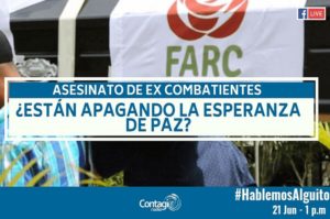 Excombatientes FARC Contagio