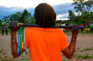 Guardia ambiental indígena embera