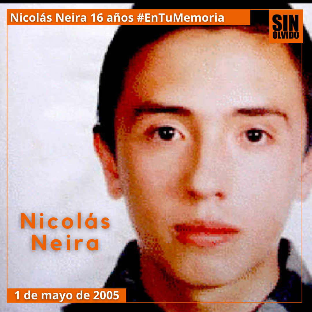 Nicolás Neira 16 años en tu memoria